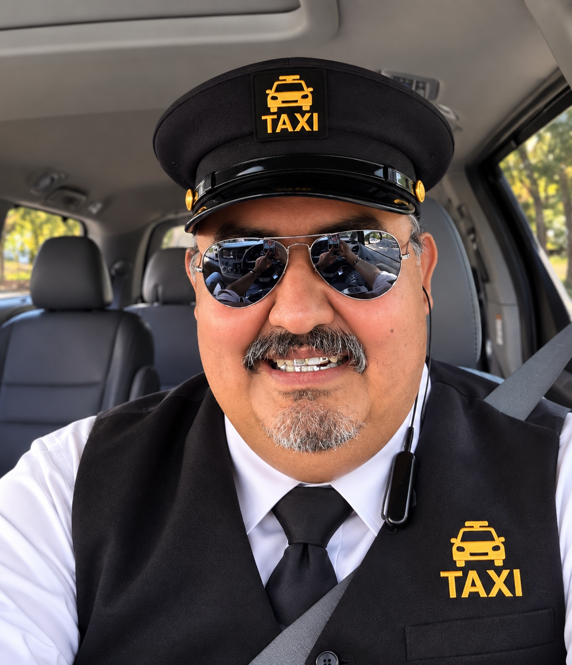 Jessy Transportation professional driver in uniform